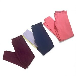 three pairs of Tea Collection Leggings - size 6